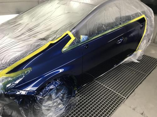 Painted Door and Fender