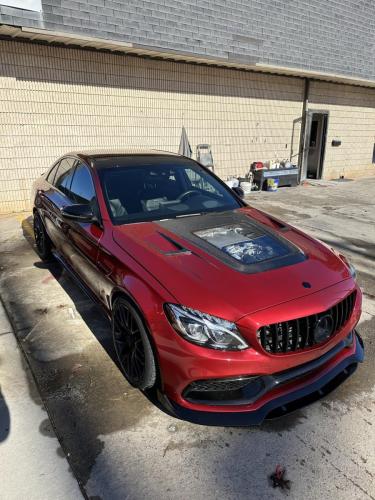 Red Mercedes